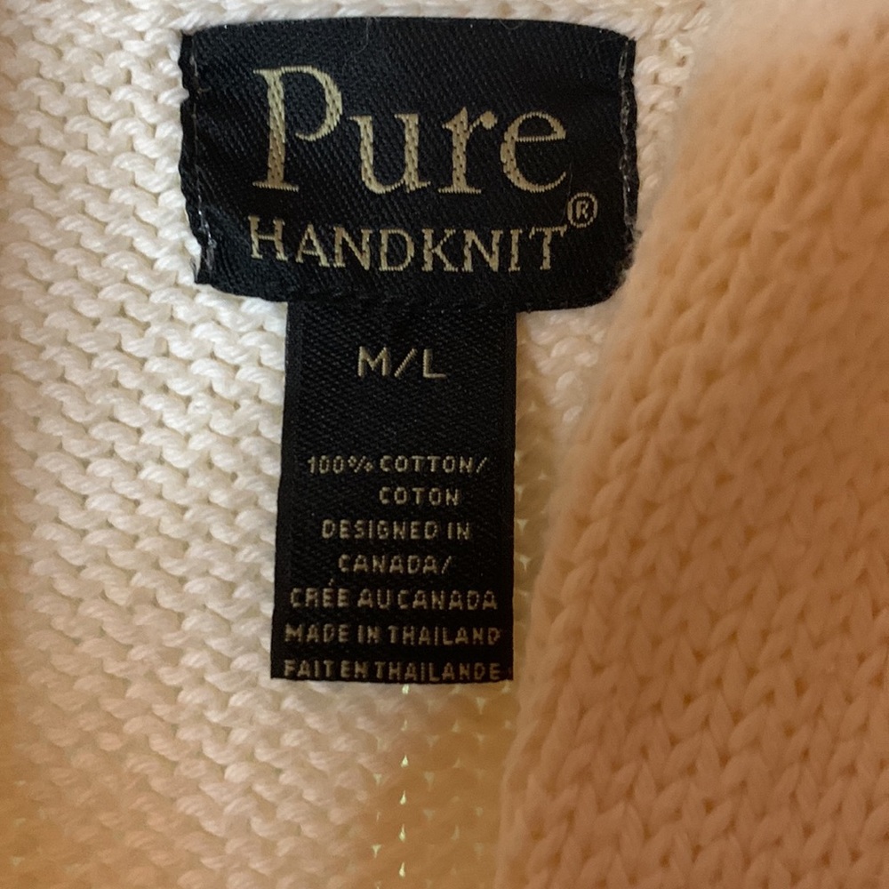 Pure Handknit Sweater - image 4